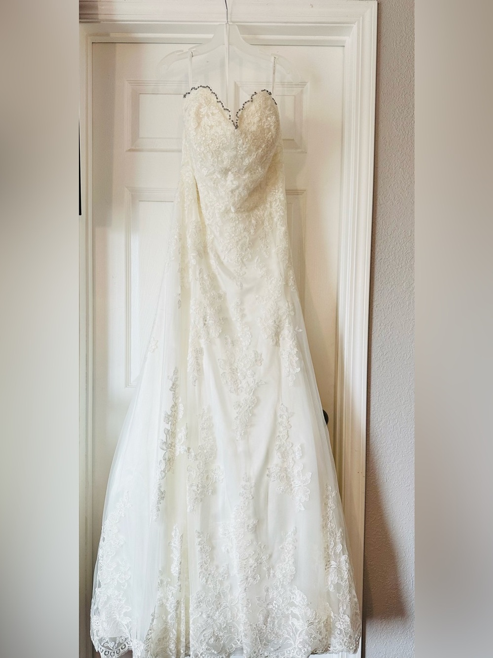 Madeline Gardner by Morilee Ivory Lace Wedding Gown Bridal Dress — NEVER WORN